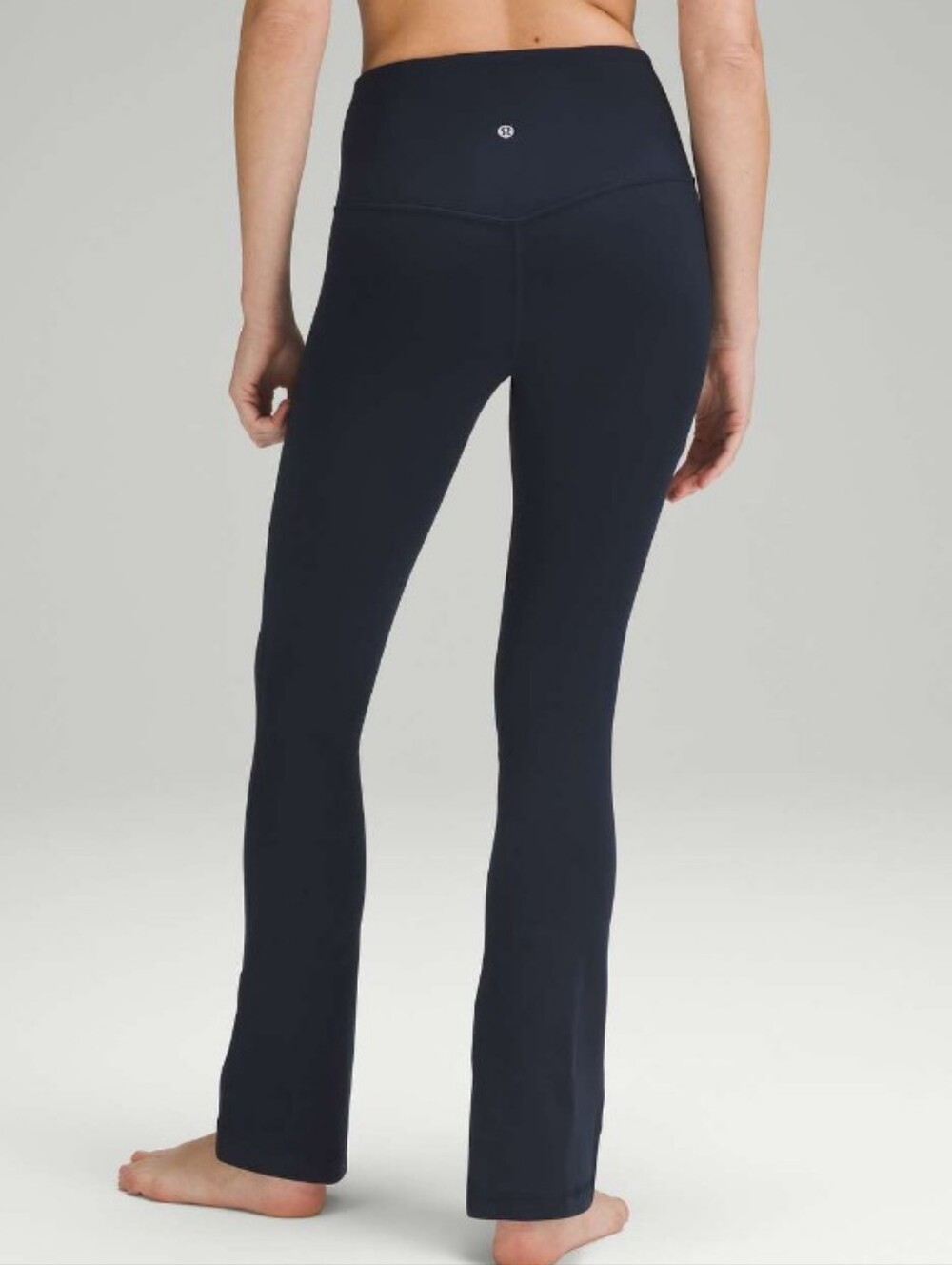 Align High-Rise Mini-Flared Pant 28" True Navy GUC